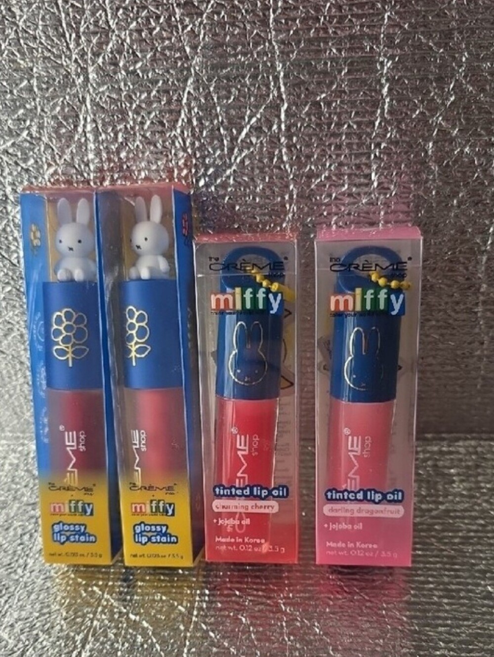The Creme Miffy Gloss & Tinted Lip Oil Duo - Pink & Coral Shades